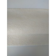 Фетр мягкий 1,5 мм (30*30 см) цв. молочный,  цена за лист